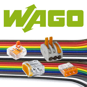 Borne Wago pour effectuer des raccordements électriques en toute simplicité