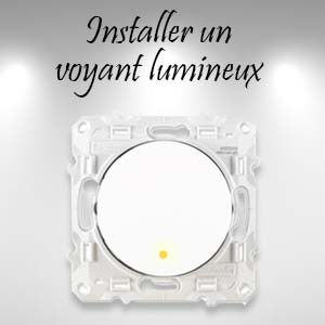 Schéma et branchement d'un bouton poussoir lumineux sans neutre