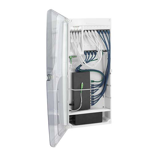 Coffret de communication R9H18402VDIXS - SCHNEIDER - 1 rangée - 13