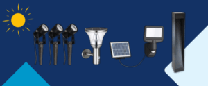 Luminaires extérieurs LED solaires