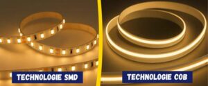 Technologie SMD et BOB ruban LED