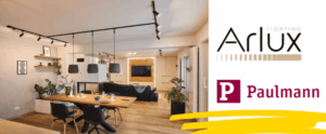 Eclairage sur rails Arlux et Paulmann