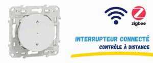 Interrupteur connecté avec mobile et application