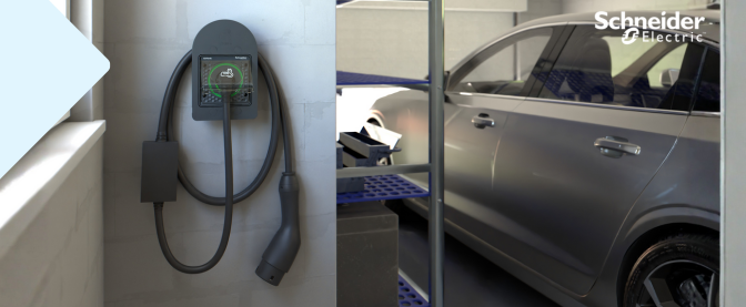 Prise de recharge Evlink Schneider Electric